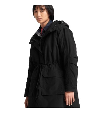 Timberland City 2-i-1 let isoleret parka sort