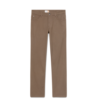 Timberland Pantaloni marroni Sandown a 5 tasche