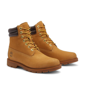 Timberland 6 Inch Lace Up Boot brązowe skórzane buty