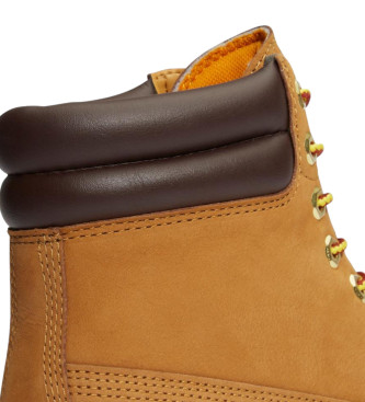 Timberland 6 Inch Lace Up Boot brązowe skórzane buty