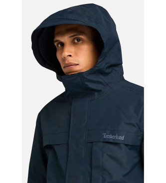 Timberland Benton Waterproof 3 in 1 Coat niebieski