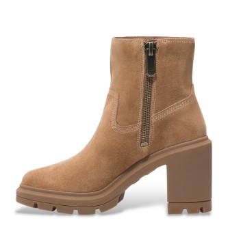 Timberland Bruine Allington leren enkellaarsjes