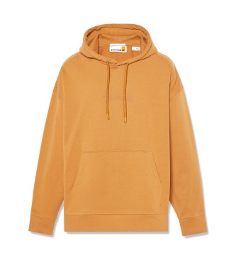 Timberland Sweatshirt mit Kapuze und Logo auf dem Rcken gelb