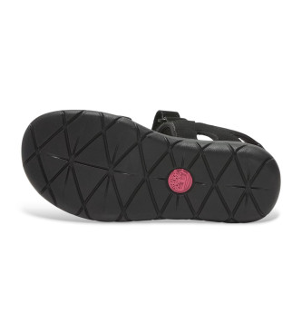 Timberland Perkins Row Double Strap Sandals Black