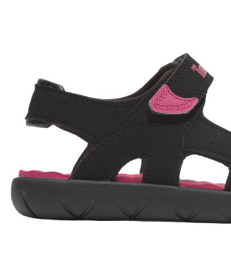 Timberland Perkins Row Double Strap Sandals Black