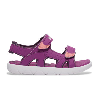 Timberland Perkins Row lilac double strappy sandals