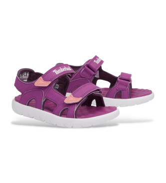 Timberland Perkins Row lilac double strappy sandals