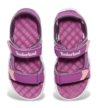 Timberland Perkins Row lilac double strappy sandals