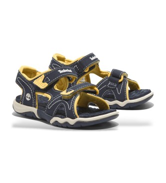 Timberland Adventure Seeker leather sandals with heel strap blue