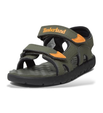 Timberland Perkins Row Grn Leder Fersenriemen Sandalen