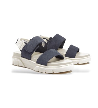 Timberland Leren sandalen Greyfield Backstrap blauw