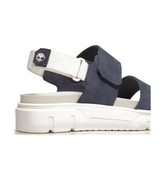 Timberland Leren sandalen Greyfield Backstrap blauw