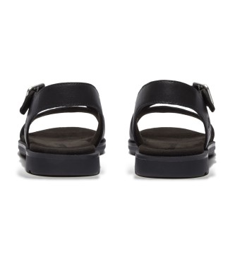 Timberland Sandales en cuir  bride arrire Calista Bay noir