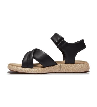 Timberland Sandali Belmar Waves in pelle nera