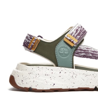 Timberland Sandales Motion Dune Backstrap lilas, vert