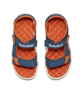 Timberland Perkins Row marine leren sandalen met hielriem