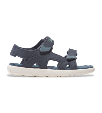 Timberland Perkins Row Ledersandalen mit Fersenriemen blau