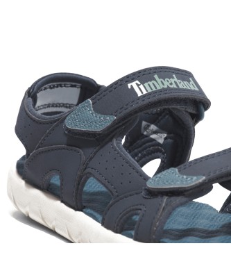 Timberland Perkins Row Ledersandalen mit Fersenriemen blau