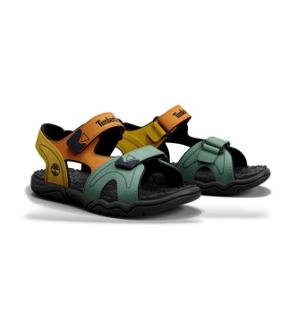 Timberland Sandali con cinturino sul tallone in pelle multicolore Adventure Seeker