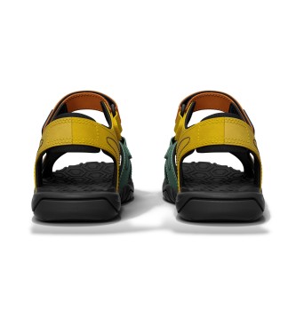 Timberland Adventure Seeker leather sandals with heel strap multicoloured