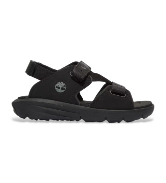 Timberland Leather sandals with heel strap Motion Dune black