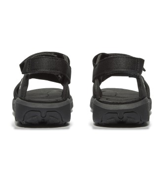 Timberland Leather sandals with heel strap Motion Dune black