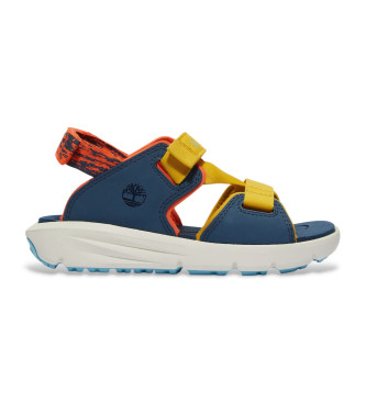 Timberland Leather sandals with heel strap Motion Dune blue