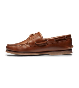 Timberland Scarpe da barca classiche in pelle marrone