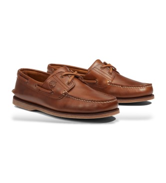 Timberland Scarpe da barca classiche in pelle marrone