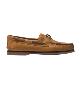 Timberland Noreen brown leather boat shoes