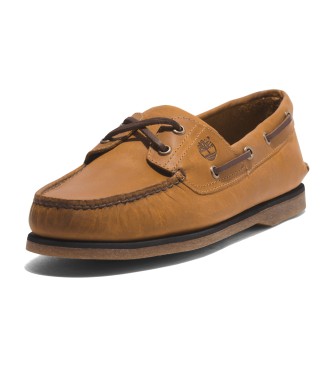 Timberland Noreen brown leather boat shoes