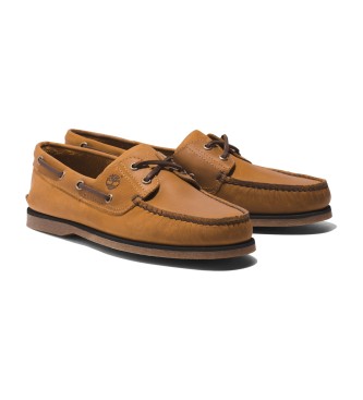 Timberland Noreen brown leather boat shoes