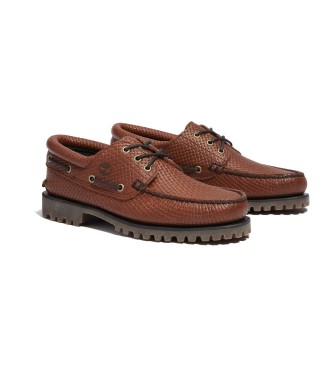 Timberland Authentische Bootsschuhe aus braunem Leder