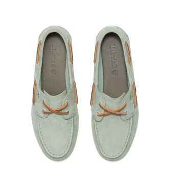 Timberland Classic leather boat shoes green