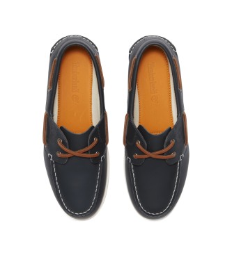 Timberland Classic navy leather boat shoes
