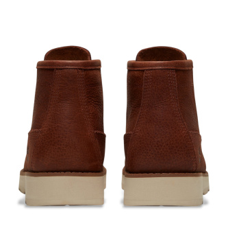 Timberland Britton Mills bottines chukka en cuir marron � mi-mollet en cuir