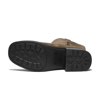 Timberland Stivali alti in pelle marrone Bellevaux