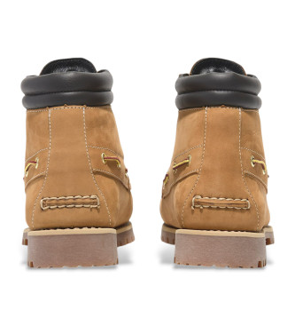 Timberland Autentyczne brązowe sznurowane buty