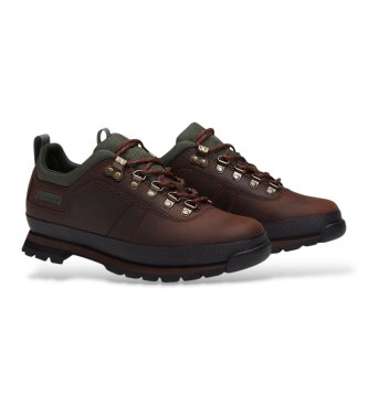 Timberland Dunkelbraune Euro Hiker Niedrigschaft-Stiefel