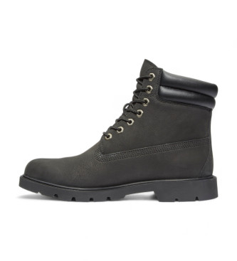 Timberland 6 In stivali di pelle nera di base