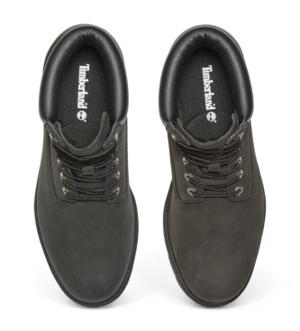 Timberland Bottes en cuir 6 en Basic noir