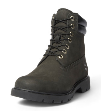 Timberland Bottes en cuir 6 en Basic noir