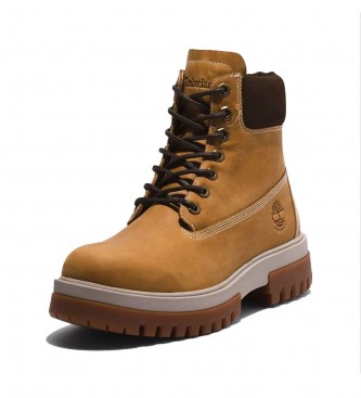 Timberland Arbor Road brown leather boots