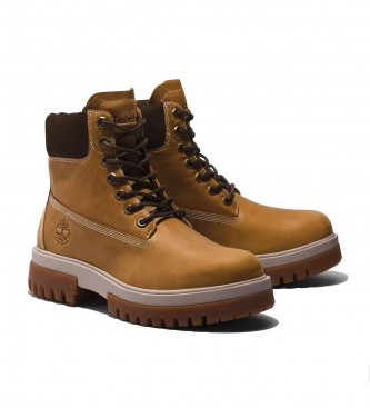 Timberland Arbor Road brown leather boots