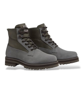 Timberland Stivali in pelle grigia Britton Drive
