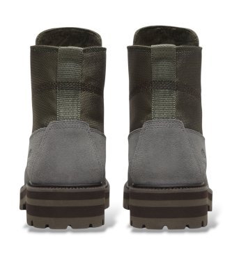 Timberland Stivali in pelle grigia Britton Drive