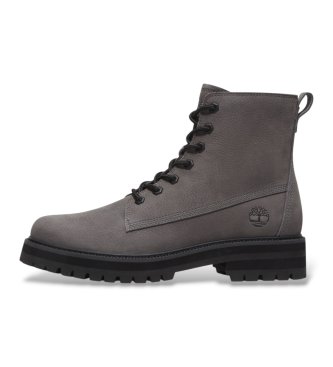 Timberland Britton Drive leren laarzen grijs