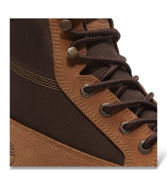 Timberland Bottes en cuir Britton Drive marron
