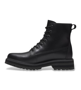 Timberland Britton Drive black leather boots