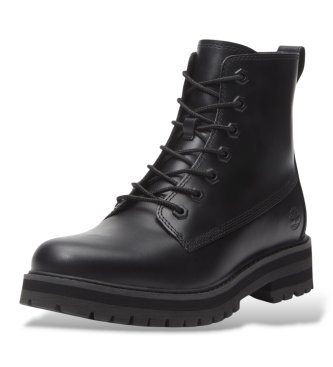 Timberland Britton Drive black leather boots